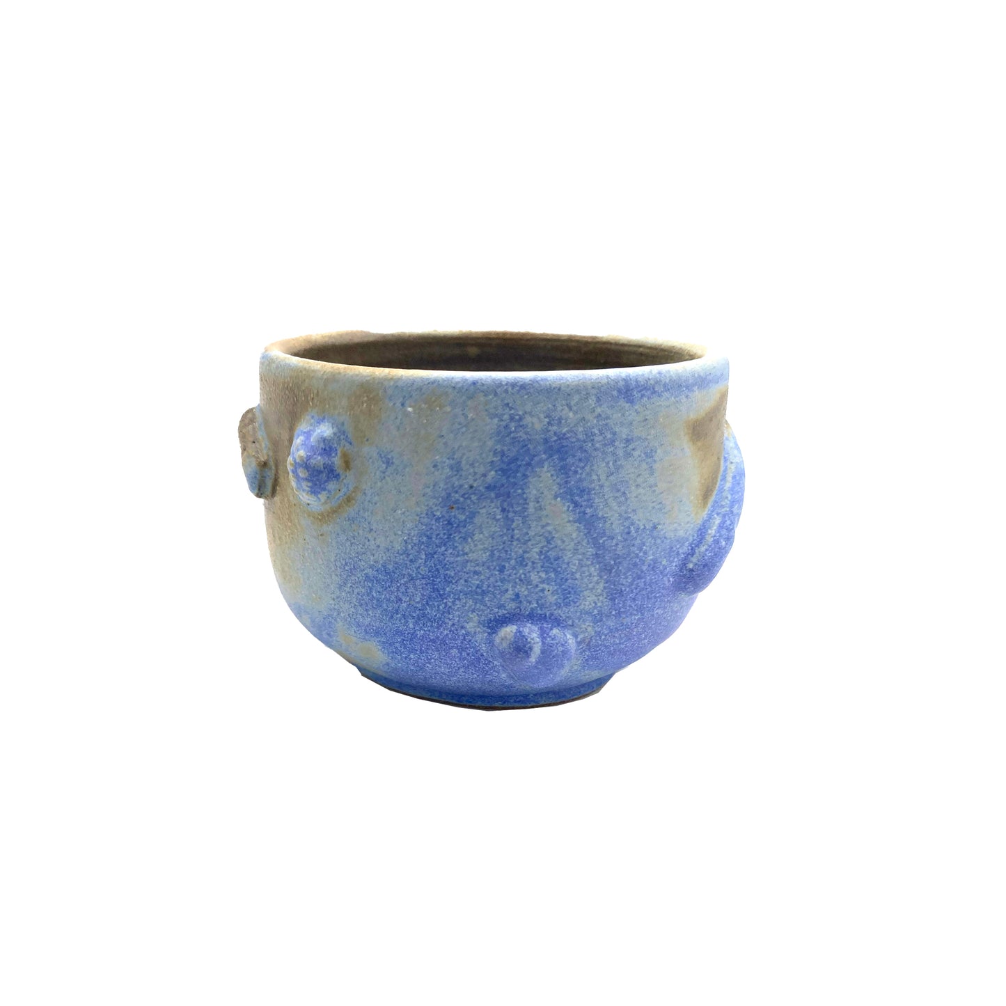 Matte light blue fossils cup